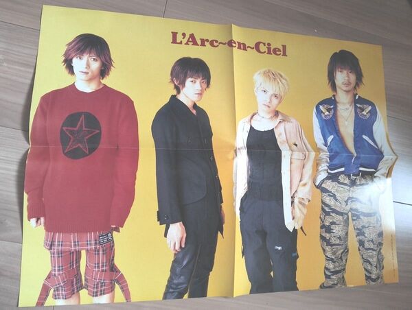 ポスター 雑誌付録 L'Arc~en~Ciel hyde 非売品付録 グッズ