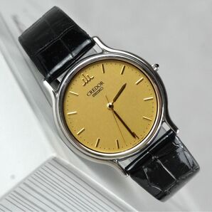 セイコー クレドール シグノ GCAR051 金文字盤 純正箱付 稼働品 SEIKO