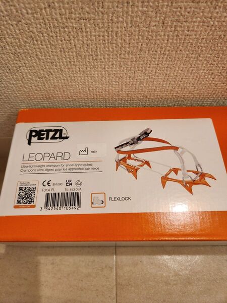 PETZL LEOPARD FL 10本爪アイゼン