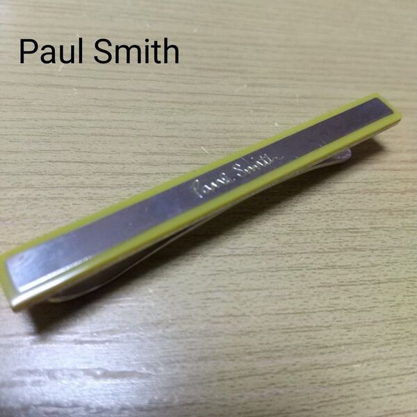 Paul Smith ポールスミス ネクタイピン 淵 イエロー オシャレ タイピン