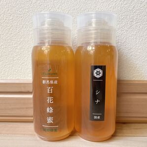 【大人気商品】TSURUYA ツルヤオリジナル 百花蜂蜜 国産シナ蜂蜜2本セット 美容 健康