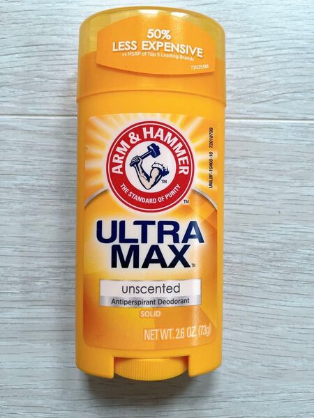Arm&hammer ULTRA MAX FRESH 2個セット 無香料 制汗デオドラント 固形タイプ 新品未使用