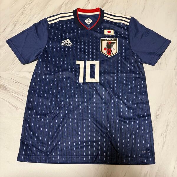 サッカー日本代表 KAGAWA 香川真司 ユニフォーム adidas 10番 背番号10 M ブルー