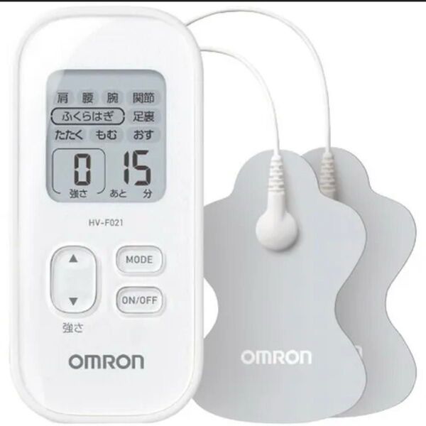 OMRON 低周波治療器 HV-F021 ホワイト系