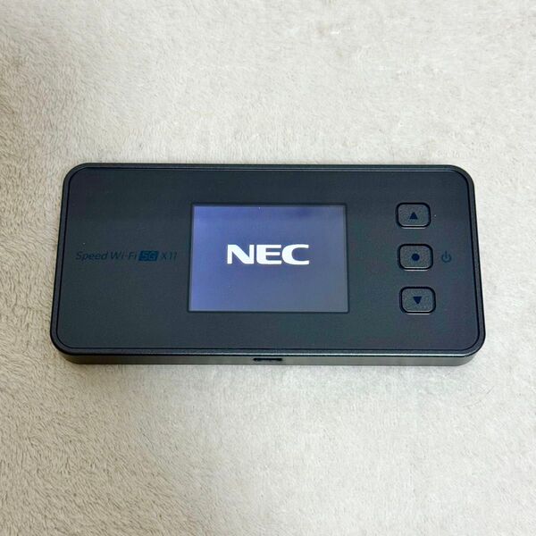 NEC Speed Wi-Fi 5G X11 モバイルルーター USB線付き