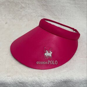GUARDS POLO サンバイザー ピンク