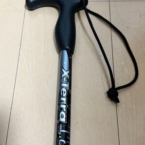X-Terra トレッキングポール ステッキタイプ 登山 軽量 レディース 子供用