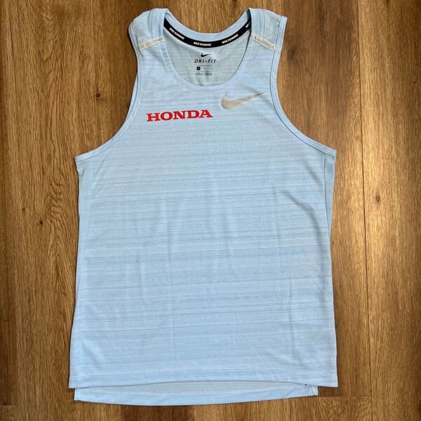 ホンダ HONDA ナイキ NIKE ユニフォーム 陸上 ランニング ノースリーブ【中古品】