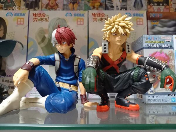 轟焦凍 爆豪勝己 僕のヒーローアカデミア Break time collection フィギュア