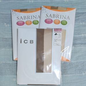 SABRINA、iCB ストッキングタイツ L〜LL 3個セット
