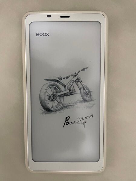 BOOX Palma 電子書籍リーダー 本体 ホワイト ケース付き