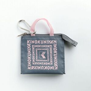 【新品】紀ノ国屋 ミニミニバッグ グレー ポーチ