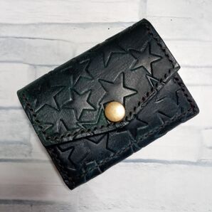 ハンドメイド 財布 レザー 本革