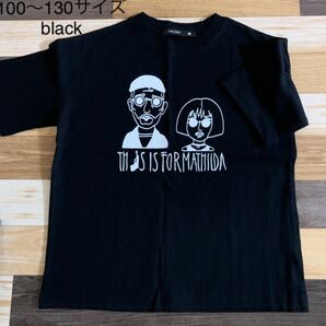 LEON Tシャツ 100.110.140 ブラック