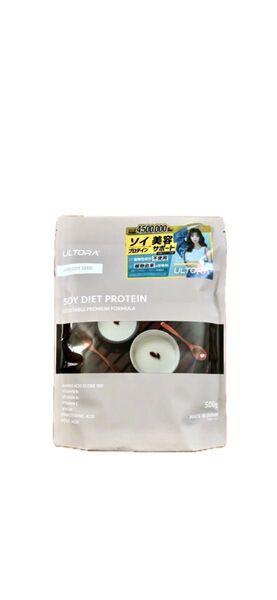 ULTORA ウルトラ ソイ ダイエット プロテイン 杏仁風味 500g 1個