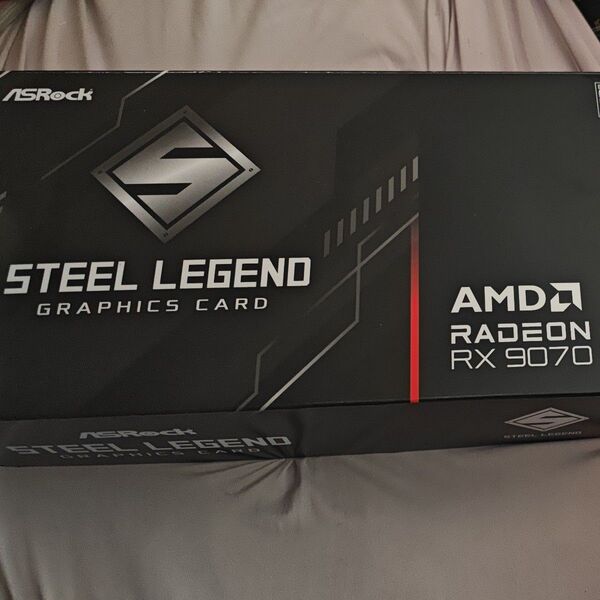 ASRock Radeon RX 9070 XT Steel Legend