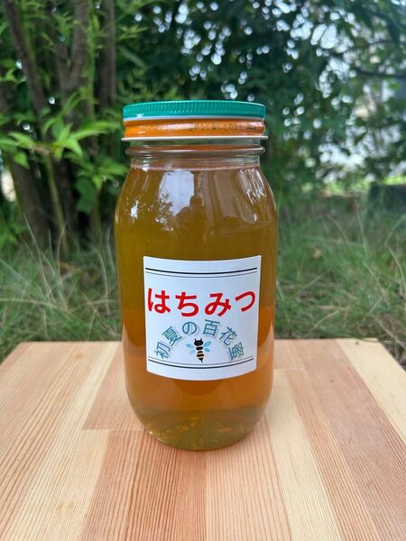 国産 純粋ハチミツ 初夏の百花蜜 1000g(ビン1本)☆抗生物質不使用の安心・安全な本物のハチミツ