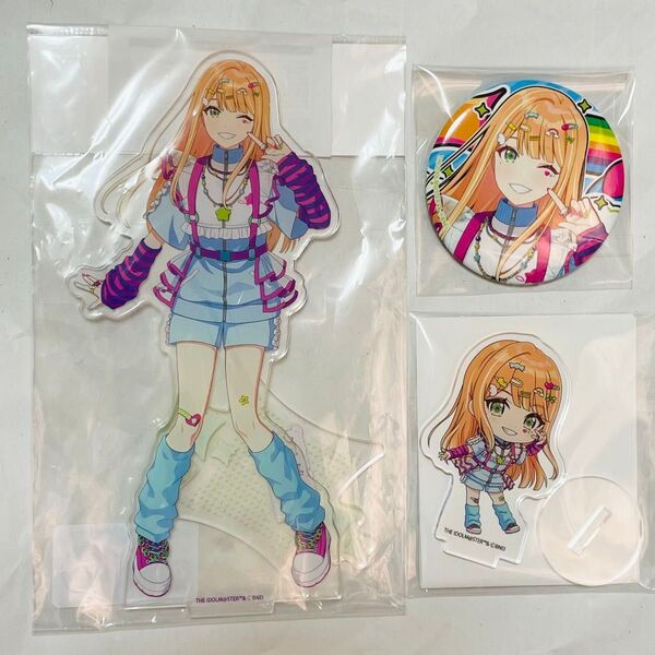 学園アイドルマスター 学マス 紫雲清夏 JOL原宿 缶バッジ アクリルスタンド アクスタ