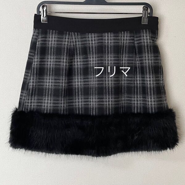 夢展望 DearMyLoveMillor ディアマイラブミラー ポイントファーミニスカート タイトスカート 黒