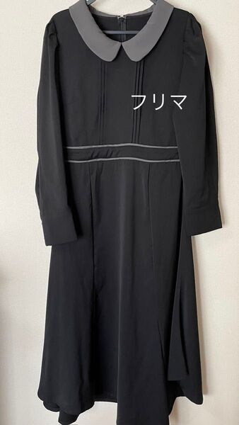 夢展望 DearMyLoveMillor ディアマイラブミラー パイピングマーメイドワンピース 黒