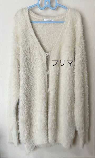 夢展望 DearMyLoveMillor ディアマイラブミラー フェザータッチカーディガン オフベージュ