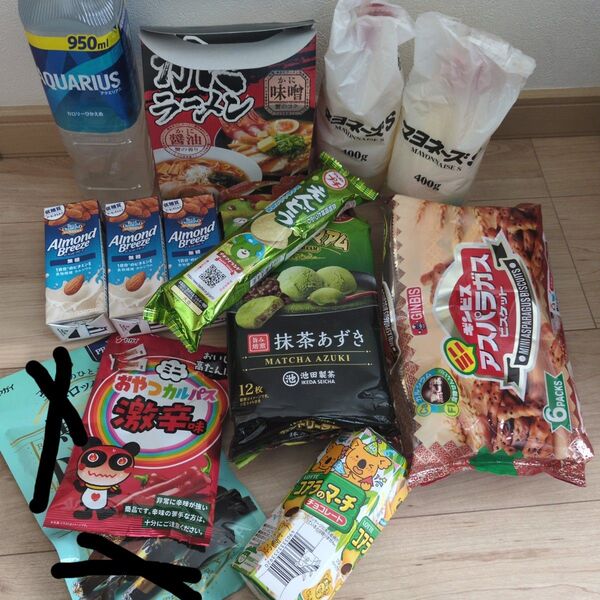 お菓子 マヨネーズ ドリンクなど 詰め合わせ