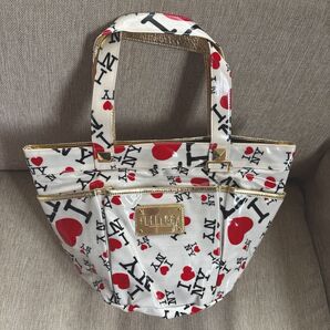 新品☆HBG エイチビージーラブ I NY トートバッグ ホワイト大