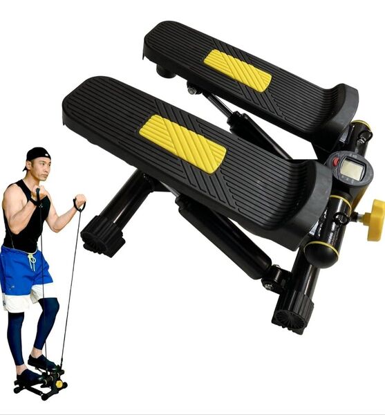 Fkstyle ステッパー サイドステッパー 足踏み 運動器具 踏み台昇降 ステップ運動 屋内 フィットネス 筋トレ ダイエット