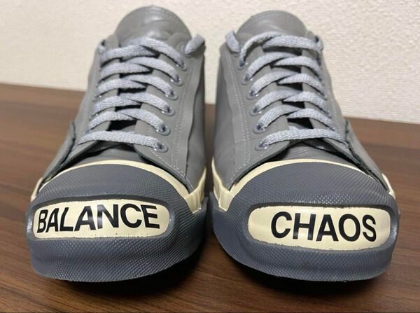 UNDERCOVERレザージャックパーセル L GRAY chaos