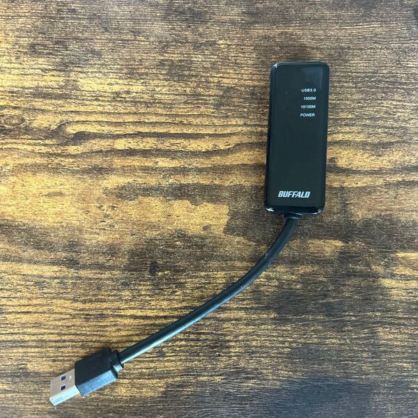 有線LANアダプター BUFFALO LUA4-U3-AGTE-BK USB3 TYPE-A