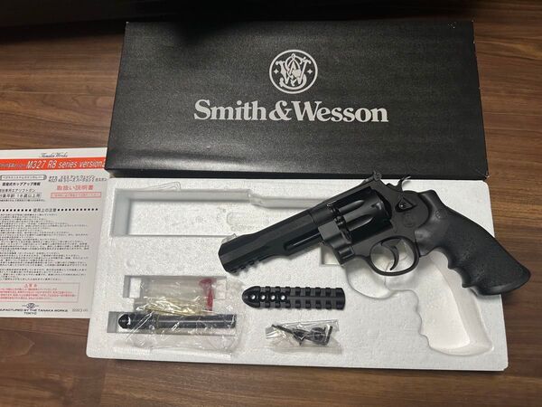 タナカワークス S&W M327 R8 PC M&P R8 ver.2 HW ブラック 5インチ ガスガン タナカ