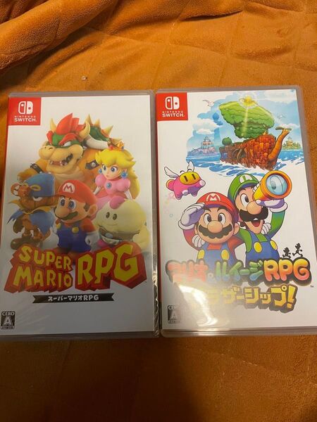 【Switch】 スーパーマリオRPG マリオ&ルイージRPG ブラザーシップ! 2点セット