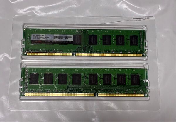 DDR3 PC3-12800 8GB 2枚組 合計16GB 未使用 デスクトップ用メモリ panram