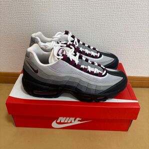 NIKE AIR MAX 95 "PEARL GREY AND DARK BEETROOT" DQ9001-001 25.5cm