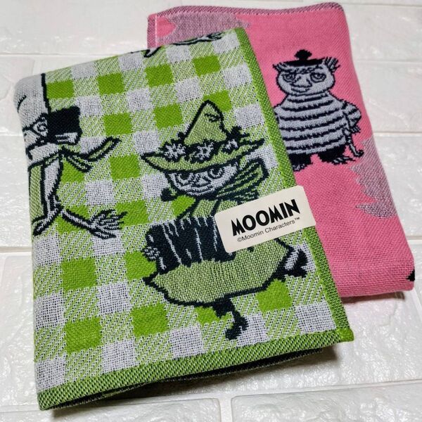 新品2枚 3重ガーゼ ムーミン スナフキン スノークのおじょうさん トゥーティッキ パパ ママ MOOMIN トーベヤンソン