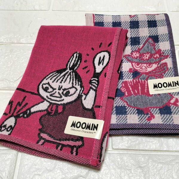 新品2枚3重ガーゼ ニョロニョロ リトルミイ ムーミン ノンノン スナフキン パパ ママ MOOMIN LillaMy