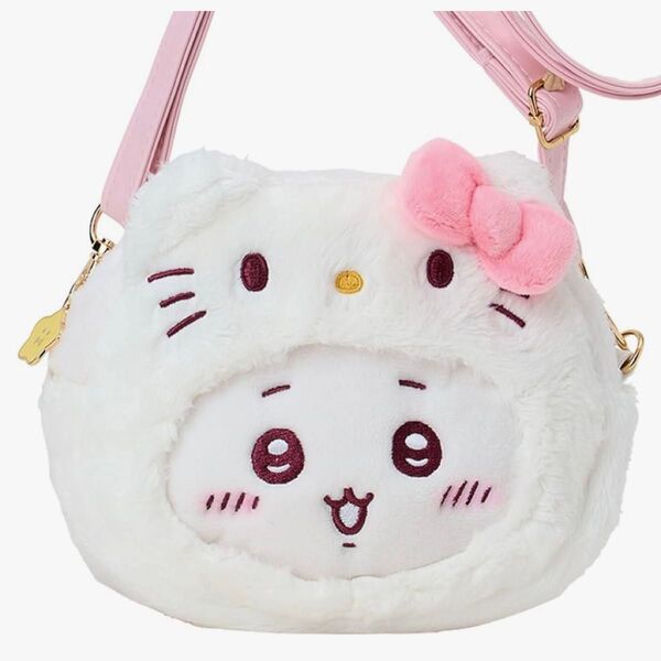 【新品・未使用・未開封】Sanrio サンリオ ちいかわ×サンリオキャラクターズ シリーズ コラボ ポシェット キティ ポーチ