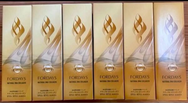 【6本セット】フォーデイズ 核酸ドリンク ナチュラルDNAコラーゲン 720ml×6本②