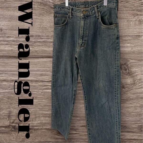 Wrangler ラングラー デニムパンツ ジーパン ジーンズ パンツ ボトムス 長ズボン メンズ 33 L 綿 コットン