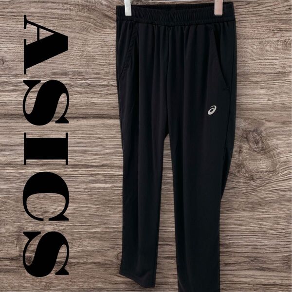 ASICS アシックス パンツ ボトムス 長ズボン スポーツウェア レディース M ブラック 黒