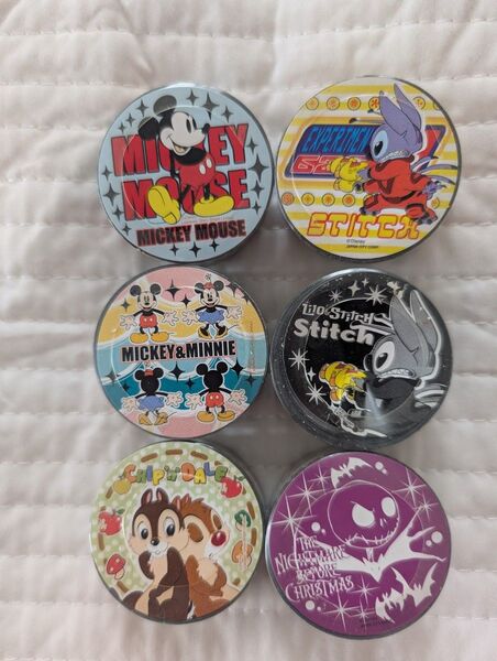 ディズニーキャラクター マスキングテープ 6個セット