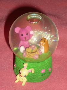  ultra rare! Kawai i! PostPet post pet bear. Momo Chan character figure ornament *