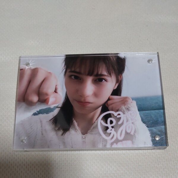 日向坂46 小坂菜緒サイン入り複写写真