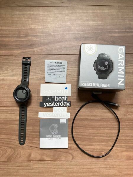 GARMIN INSTINCT DUAL POWER スマートウォッチ