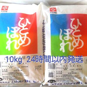 令和6年度 岩手県産 ひとめぼれ 5kg×2袋 10kg 白米 いわて純情米 単一原料米 送料無料 24時間以内発送