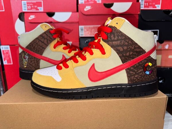 【未使用に近い】Color Skates x Nike SB Dunk High