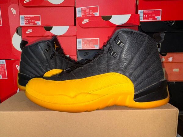 【USED】NIKE AIR JORDAN 12 "UNIVERSITY GOLD"