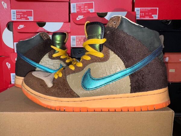 【USED】Concepts × Nike SB Dunk High Duck