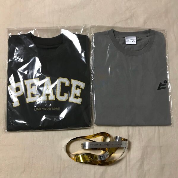 King & Prince LIVE TOUR 2023 ピース トレーナー Tシャツ