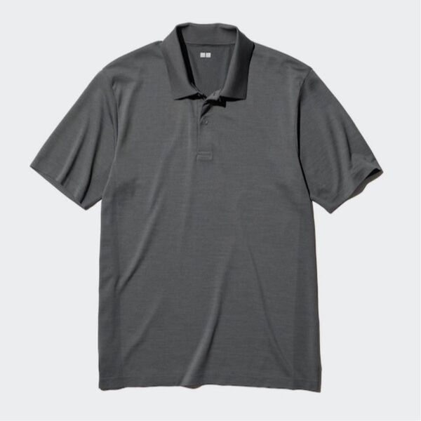 UNIQLO ユニクロ ドライEXポロシャツ グレー Sサイズ